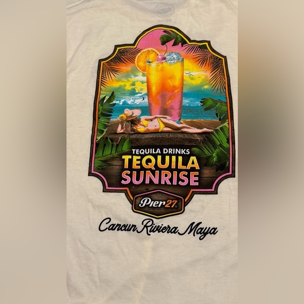 Tequila Sunrise Graphic Tee - Picture 4 of 5